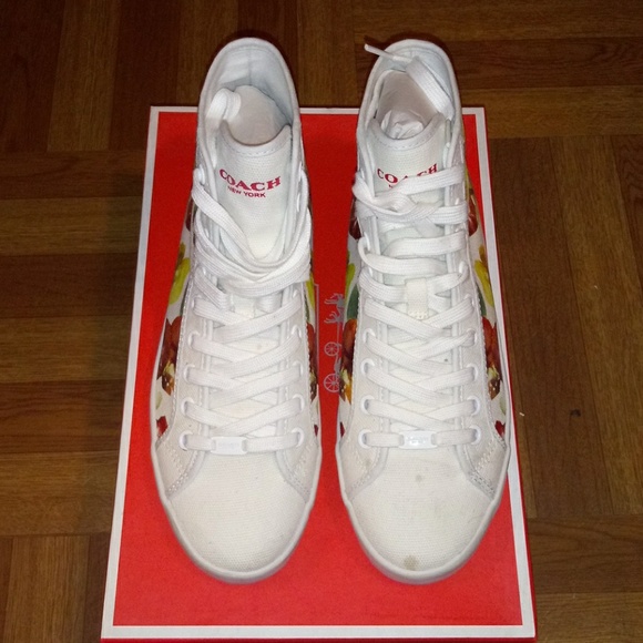 Coach Kelsi High Top Sneaker - Picture 1 of 5